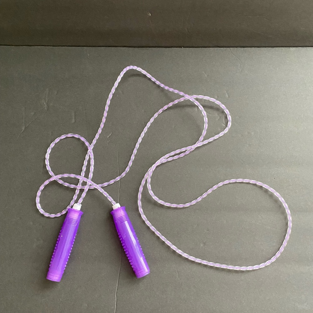 Kids Skipping Rope Purple Skipping Rope Jump Rope Cable for Exercise